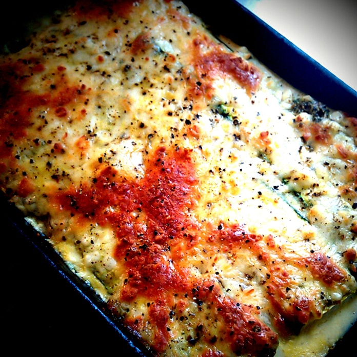 Zucchini-lasagne
